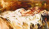 Andrew Atroshenko Intimate Thoughts painting